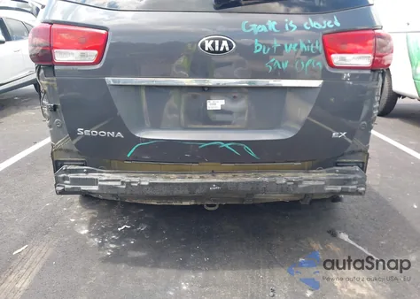 2016 Kia Sedona Ex from USA, damaged, VIN KNDMC5C19G6137794